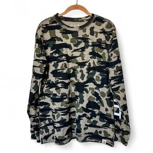 Carhartt Women’s Camouflage Long Sleeve Shirt/ Size M 8-10